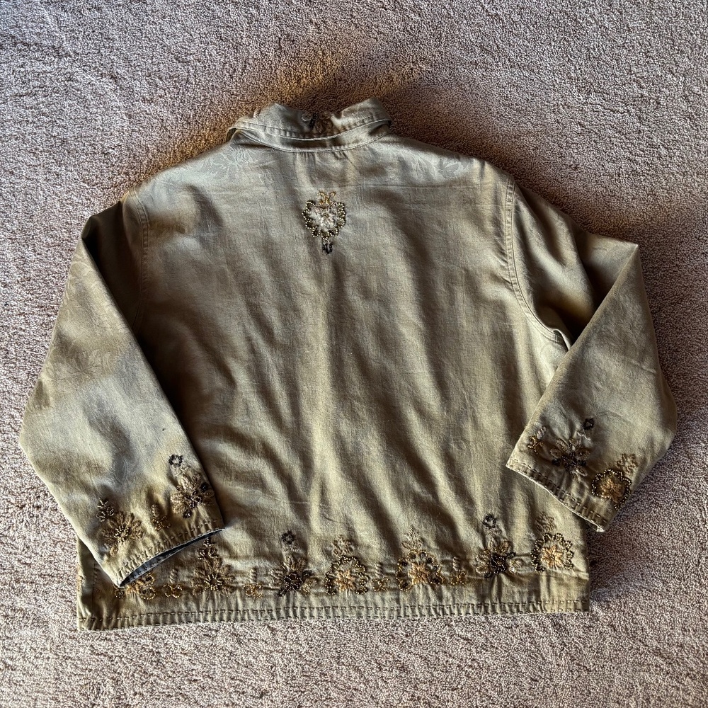 Embroidered Chicos Jacket - Picture 9 of 9